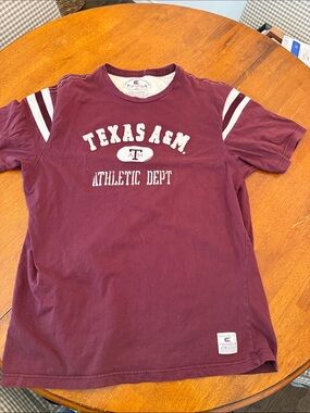 Texas A&M Maroon Athletic Dept Short Sleeve Tee xxl